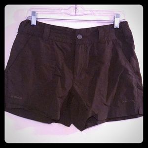 Columbia Titanium Shorts. Chocolate Brown. Size 4.